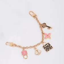 Purse Handbag DIY Metal Clover Charm Decorative Chain Pendant Bag Accessories