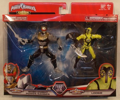 Power Rangers Mega Collection MegaForce Robo Knight & Loogie Good Vs Evil Bandai