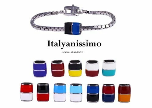 Bracciali di lusso maglie in argento sterling 925 parti su 1000