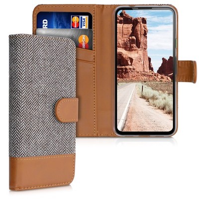 Hülle für Google Pixel 4a Kunstleder Wallet Case Cover Handy Schutzhülle