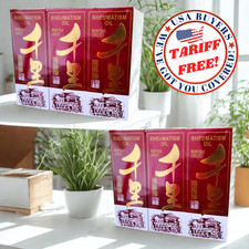 Rheumatism Oil Massage Oil 60 ml x 6 Bottles Soothes Muscles and Joints Pain