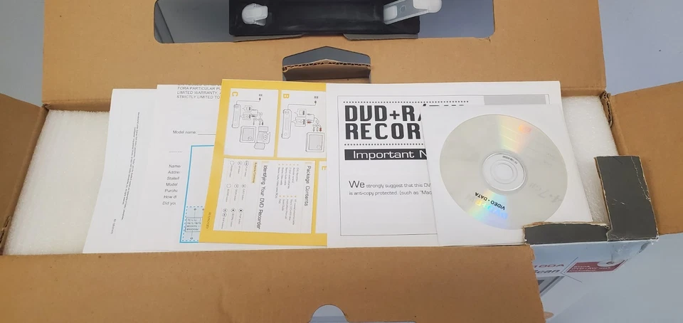 MUSTEK DVD+R/RW Recorder R100A with Progressive Scan New - Image 2 of 4