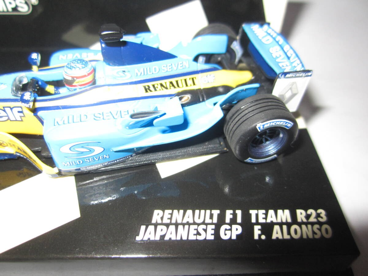 MINICHAMPS ルノー F1 R23 F・アロンソ マイルドセブン仕様 MINICHAMPS ルノー F1 R23 F・アロンソ マイルドセブン仕様
