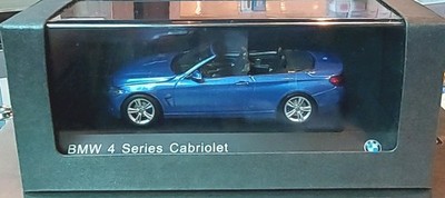 BMW 435i 4er 4-series Cabriolet  F33 2014-2017 Estoril Blue iScale 1:43
