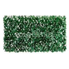 Artificial Expandable Double-Sided Ivy Leaf Vines Willow Trellis Privacy Fencing