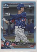 2018 Bowman Draft Chrome Sky Blue Refractor 94/402 Ezequiel Pagan #BDC-106 y8h