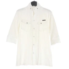 Buffalo Bobs Men’s White Layered Short Sleeve Shirt KHB3204 Size 2