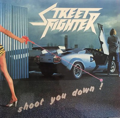 Street Fighter Shoot You Down ! NEAR MINT Venus Vinyl LP
