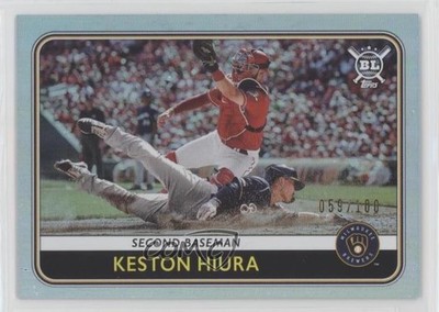 2020 Topps Big League Rainbow Foil 59/100 Keston Hiura #48 n0c