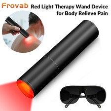 660nm Portable Red Light Therapy Wand Targeted Relief for Joints  Muscles