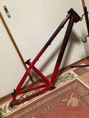 List price over 80,000 yen! Unused KONA frame red/purple