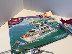 LEGO FRIENDS: Dolphin Cruiser (41015) Retired 2013 Missing One Drink