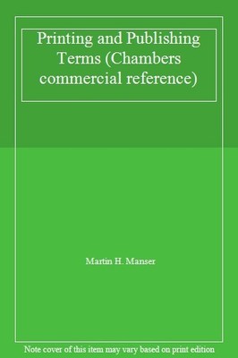 Printing and Publishing Terms (Chambers commercial reference),Ma
