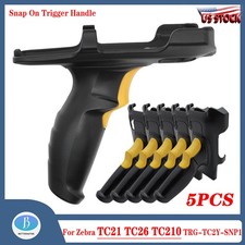 5PCS TRG-TC2Y-SNP1 Snap On Trigger Handle For Zebra TC21 TC26 TC210 Scanner