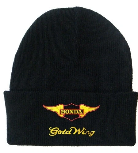 Gold Wing Biker Motorcycles Beanie Hat