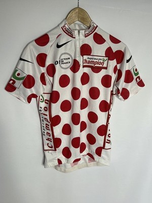 Nike Tour de France Radtrikot Vintage 2001 | Herren | Rot/Weiß | Small |