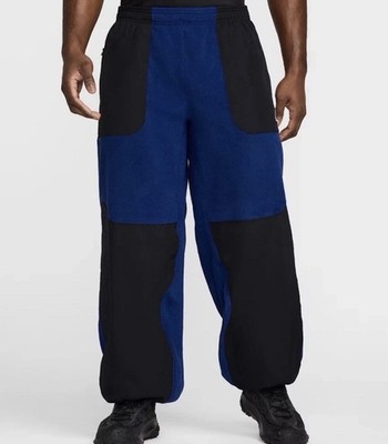 Nike ACG  Wolf Tree  Loose Fit Polartec Pants Blue Pants Men Sz L New HJ2864-492
