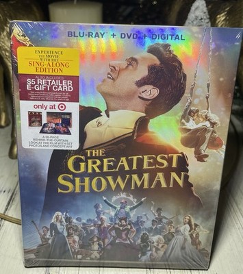 The Greatest Showman Target Exclusive 36-Page Book (Blu-ray/DVD)