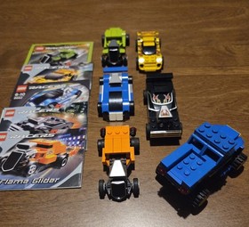 Lego Lot Assorted Racer 8302 8644 8662 8643 8641 Destroyer Glider Maniac Pre-own