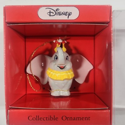 Schmid Walt Disney Co. Disney Dumbo Circus Timothy Porcelain Ornament A51