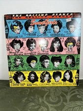 THE ROLLING STONES - SOME GIRLS - '78 OG VINYL LP (RARE BANNED COVER) - COC39108