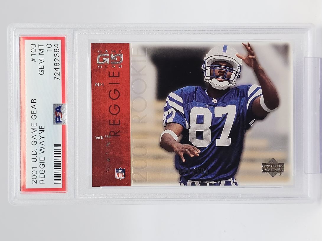 Reggie Wayne Upper Deck Game Gear #103 Base
