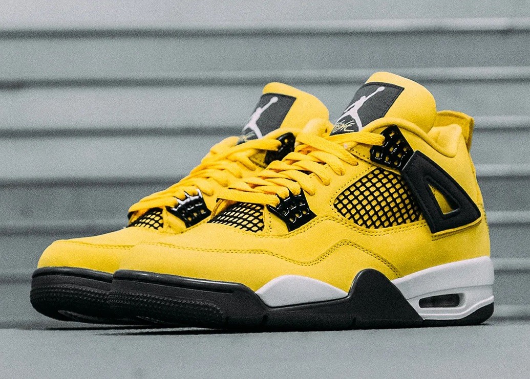 Nike Air Jordan 4 Lightning Retro 195238771508| eBay