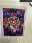 2025 Panini Select Premier Level Patrick Mahomes II #107 Purple Shock Prizm /699