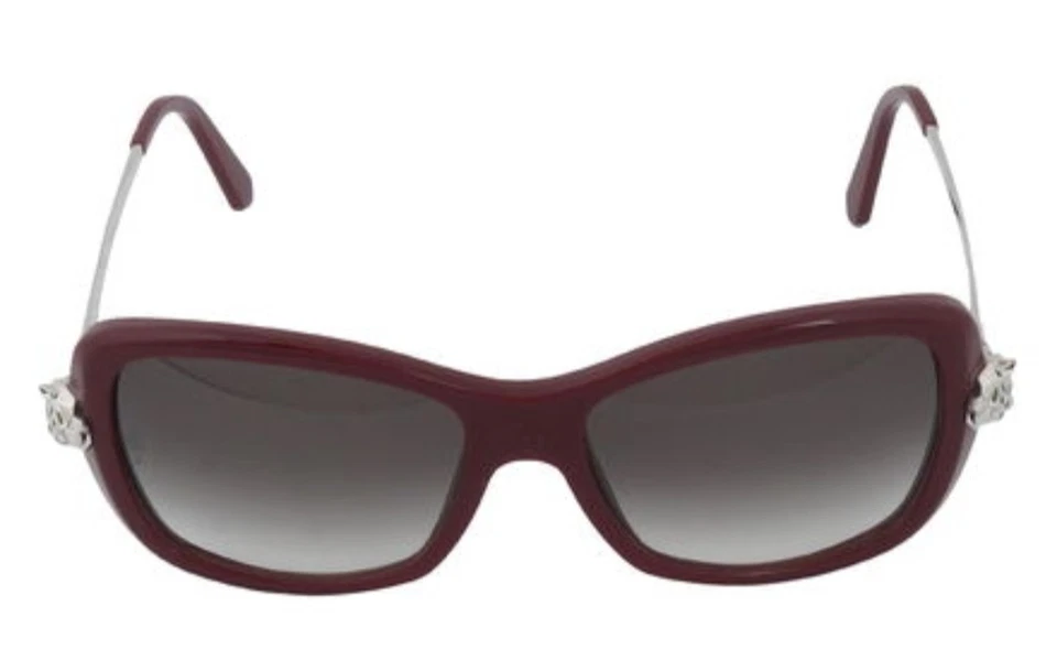 AUTHENTIC CARTIER WOMENS SUNGLASSES CAT EYE RETAIL OVER $1000 - Image 3 of 4