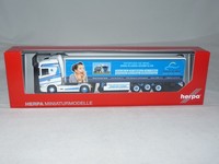 Herpa 313636 Scania Cs 20 Hd Gardinenplanen-Sz Spedition HöHner / Planen-Schm...