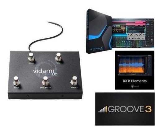 Hal Leonard Vidami Online Video Controller Pedal Plus Pack Bundle - Picture 1 of 5
