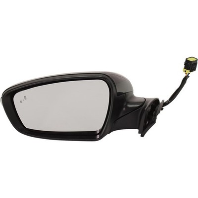 Mirror Paintable Power Glass Heated Driver Side For 2017-2018 Kia Forte