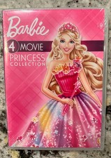 Barbie 4-Movie Princess Collection DVD New children  s family