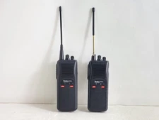 Lot Of 2 Motorola Radius SP50 Handheld Radios - Tested for Power - Plz Read All!