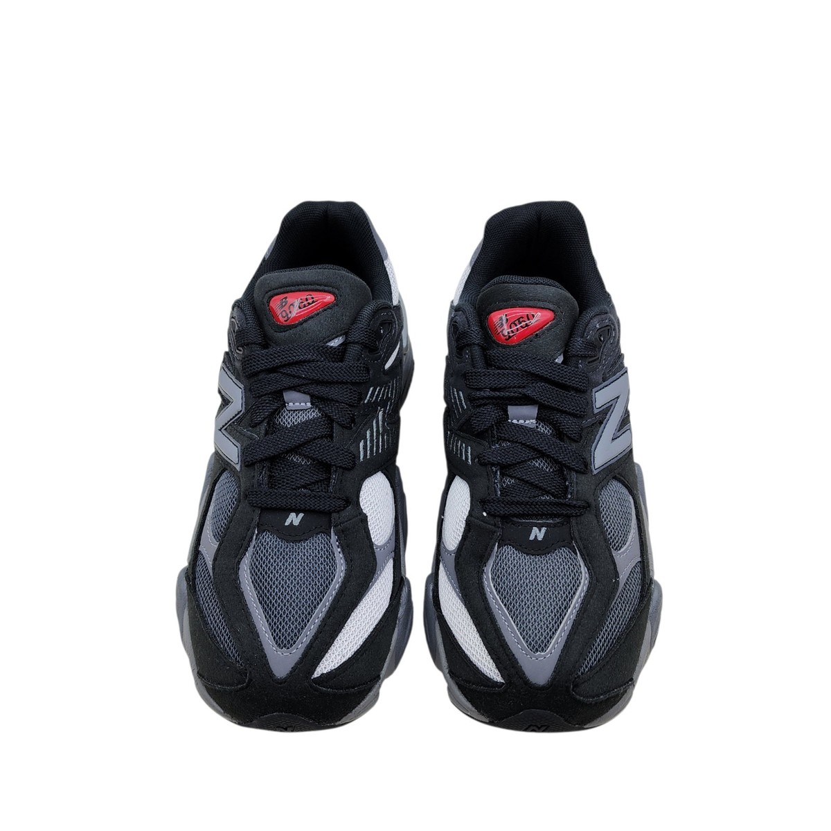 New Balance 9060 Kids 5.5 Sneakers Black Grey Chunky ABZORB Lace