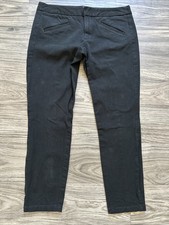 Women’s GAP Ultra Skinny Two Way Stretch Cropped Black Dress Pants 6R