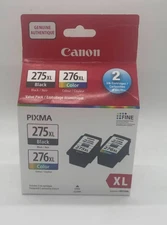 PG-275 XL / CL-276 XL Genuine Ink Value Pack (2 Cartridges)