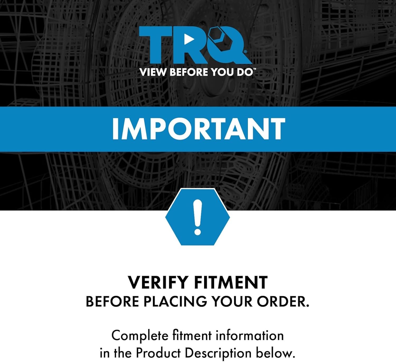 TRQ Front Drivetrain Kit CV Axle Shaft Assembly Wheel Hub Bearing Assembly