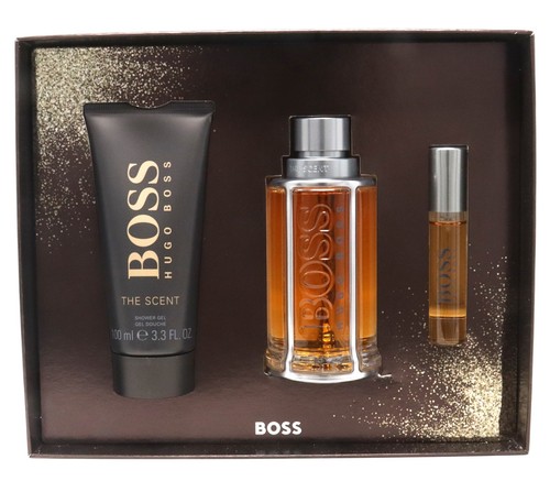 Hugo Boss Boss The Scent Eau De Toilette 3 Pcs Set / New With Box