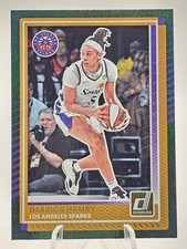 2025 Panini Donruss WNBA Dearica Hamby #43 Green Shimmer SP Los Angeles Sparks