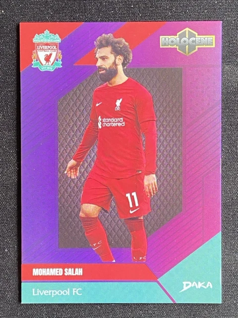 Mohamed Salah 2022-23 Daka Liverpool Fc Holocene Purple /99 #NO-24