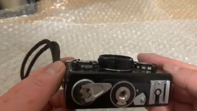 CLA'd [ NEAR MINT ] Rollei 35S Black Film Camera Sonnar 40mm f/2.8