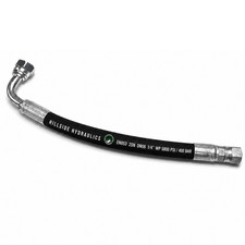 14 Hydraulic Hose Assembly - 6 Jic Female Straight X Jic 90 Degree - 5800psi
