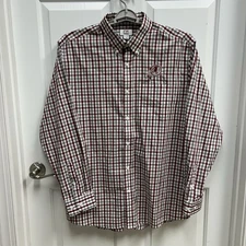 Cutter & Buck Mens XL Shirt Washington Redskins Logo Long Sleeve Football NFL