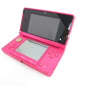 【Very Good】Nintendo 3DS Gloss Pink Console ONLY Japanese Edition #RET0312/02