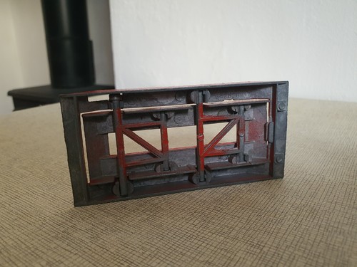 Rare 1950s Original Crescent Toys Garage Lifting Ramp Patent 642826 10cm Long - Picture 3 of 3
