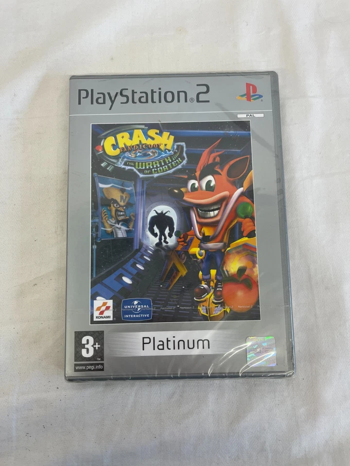 Crash Bandicoot The Wrath of Cortex Platinum UK PAL Factory Sealed Charity - Image 2 of 4