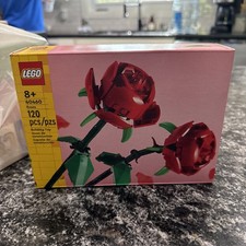 LEGO Roses 40460 Building Toy Set 120 Pieces Red Flowers