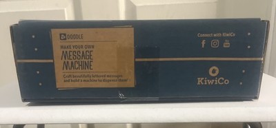 KiwiCo Make Your Own Message Machine Kit Brand New In Box | eBay