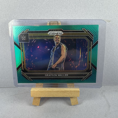 2023 Panini Prizm WWE - Teal Prizm #52 Grayson Waller /49